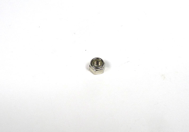 Universal 7mm nyloc, Nickel plated, Bag of 100