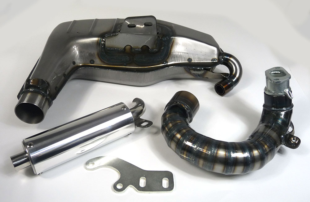 SIP curly Exhaust, Clubsport, Oval exhaust manifold