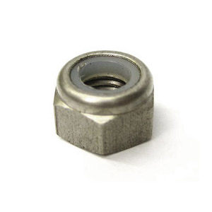 Universal Nut 7mm nyloc, stainless steel