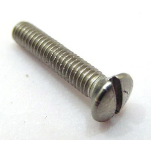 Screw 4x8mm raised counter sunk, stainless steel