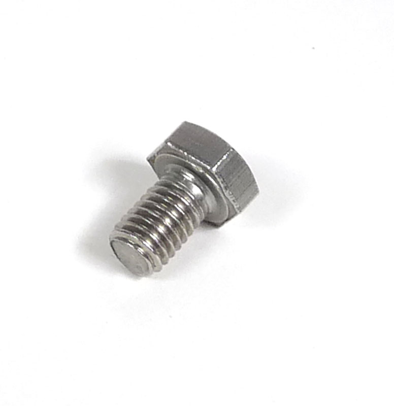 Universal Screw 8x12mm hex set screw, stainless steel