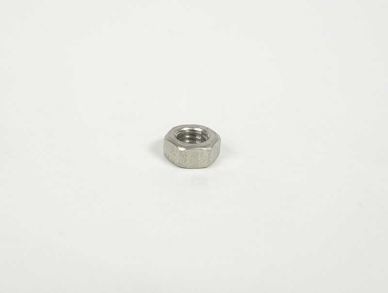 Nut 5mm plain, stainless steel, Bag of 100