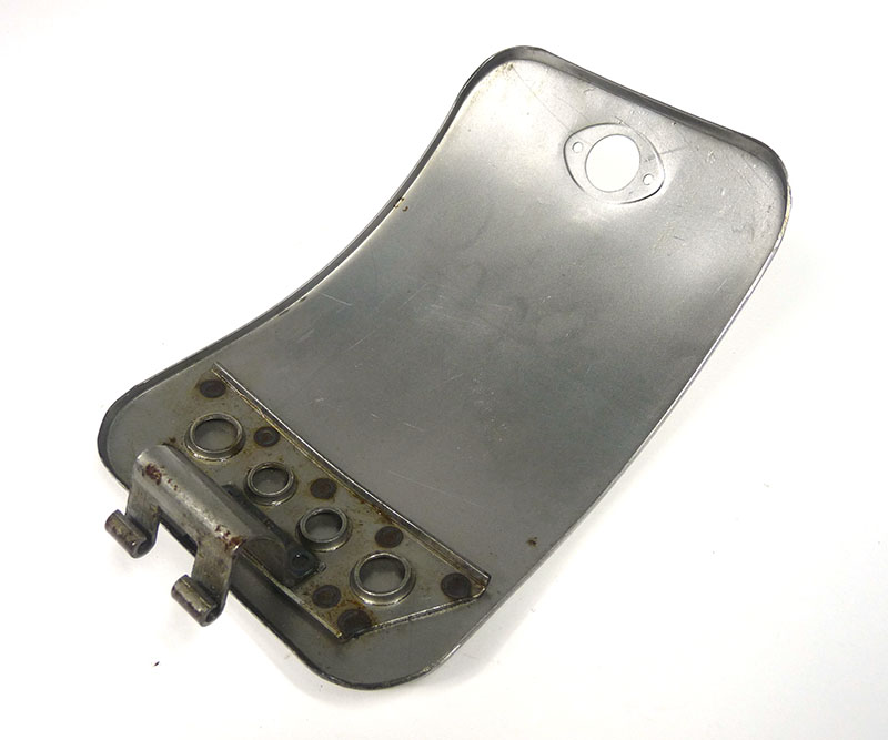 Lambretta Toolbox lid (door) UNPAINTED, Series 3, no ribs