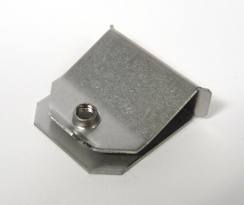 Lambretta Bridge piece fastener kit (clips, screws, rubbers) Sluk