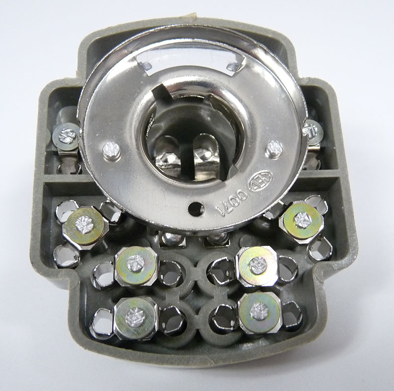 Lambretta Headset (handlebar) head light bulb junction box holder, Li, Sx, Tv  CEV