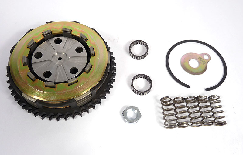 Lambretta Clutch assembly (kit) complete (6 plate) 46 tooth sprocket, MB