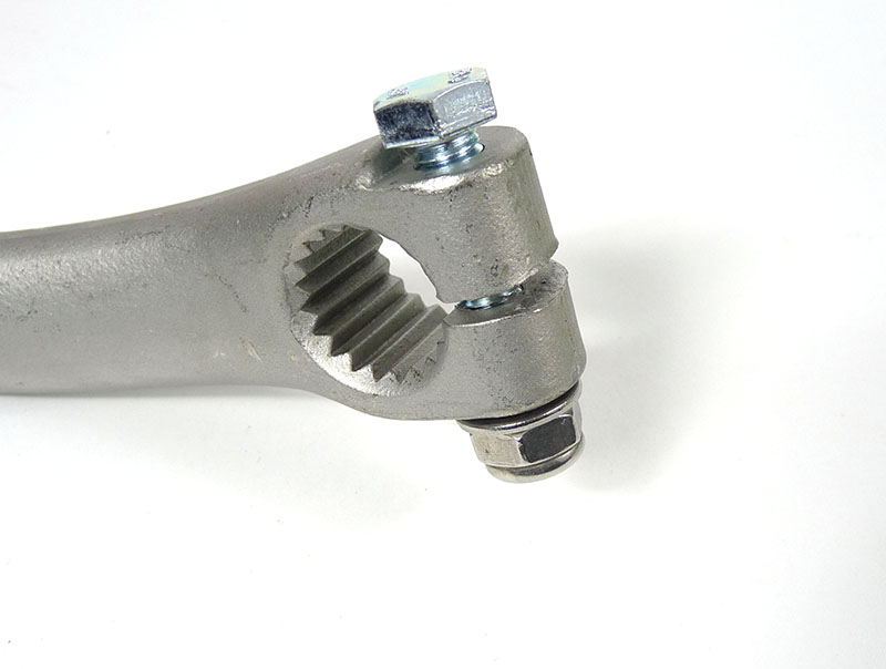 Lambretta Race-Tour Kickstart pedal (lever) adjustable type, Grey rubber, Series 3, Race-Tour, MB