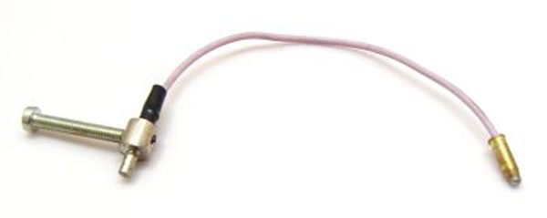 Lambretta Headset (handlebar) head light beam adjuster and earth lead