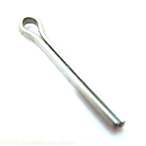 Lambretta Cotter pin, 2x16mm for petrol tap joint, headset throttle return spring, rear brake clams, stainless steel