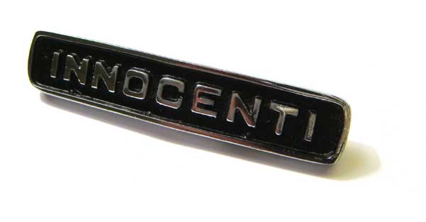 Lambretta Rear frame badge Innocenti, Gp